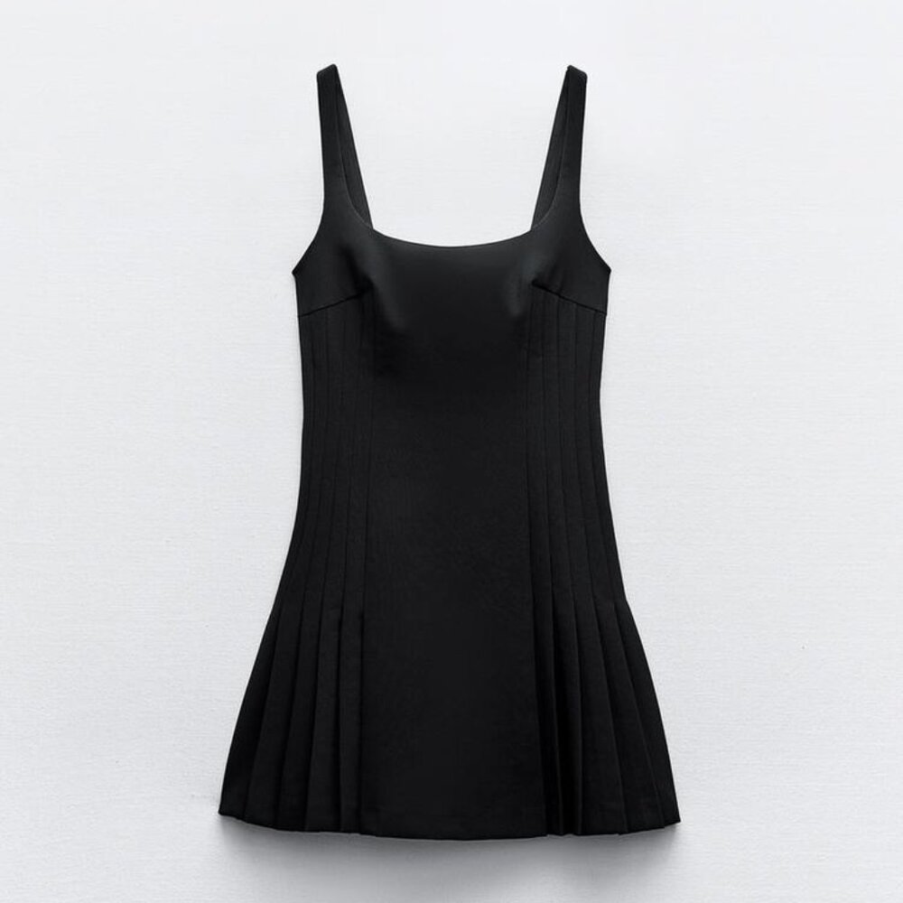 NWT Zara Short Pleated Tennis Dress
